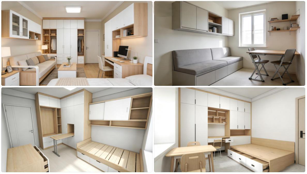 Space-Saving Bedroom furniture